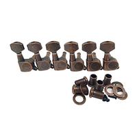 Tuning Machine Heads Sintonizzatori Di Punizione Per Chitarra Elettrica Tasti Per Chitarra Sintonizzatori Per Chitarra Per 6 Stringe Elettriche Guitars Folk O Acustiche 3L + 3R