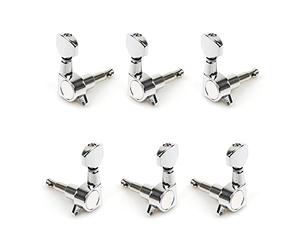 Tuning Machine Heads Sintonizzatori Di Sintonizzazione Di Sintonizzazione Per Chitarra Testa Macchina Per Chitarra Elettrica Acustica Chrome 3R3L 6R 6L. Chitarra (Color : Chrome 3R3L)