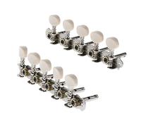 Tuning Machine Heads Sivler. 5R5L. Sintonizzatori Di Sintonizzazione Per Chitarra Sintonizzatori A Macchina Con Tasto Crema 2pcs