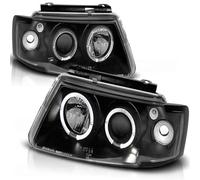Tuning Tec Frontscheinwerfer Angel Eyes per VW Passat 3B 96-00 Nero