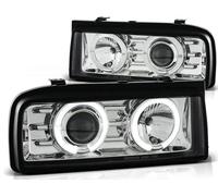 Tuning-Tec LED Angel Eyes Scheinwerfer Per VW Corrado 88-95 Cromati