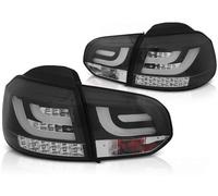 Tuning Tec LED Lightbar Retrovisori Golf 6 VI 08-12 Sinistra Destra Nero