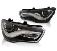 Tuning Tec LED Luci Diurne Anteriori Per Audi A1 10-14 Nero Fanali Combinati