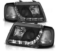 Tuning Tec LED Luci Diurne Design Fari Combinati Per Audi A3 8L 96-00 Nero
