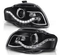Tuning Tec LED Luci Diurne Design Fari Combinati Per Audi A4 B7 05-08 Nero