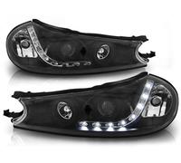 Tuning Tec LED Luci Diurne Design Proiettori Per Ford Mondeo MK1 96-00 Nero