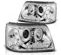 Tuning Tec LED Luci Diurne Design Proiettori Per VW T5 03-09 Cromati