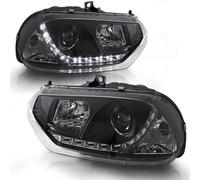 Tuning Tec LED Luci Diurne Design Scheinferwerfer Per Alfa Romeo 156 97-03 Nero