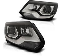 Tuning Tec LED Luci Diurne Scheinore Per VW Tiguan Facelift 06/11-15 Nero