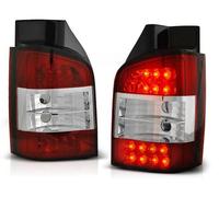 Tuning Tec LED Upgrade Design Fanali Posteriori VW T5 03-09 Rosso/Trasparente