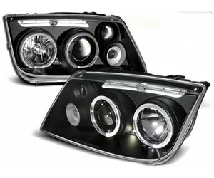 Tuning Tec LPVW15 LED Angel Eyes Scheinwerfer VW Bora 98-05 Nero Sinistra Destra