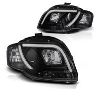 Tuning Tec LTI LED Luci Diurne Design Fendinebbia Audi A4 B7 05-08 Nero