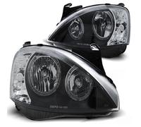Tuning Tec Scheinferwerfer Angel Eyes Combinati Per Opel Corsa C 00-06 Nero