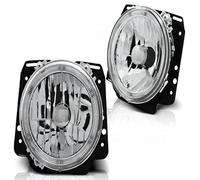 Tuning Tec Scheinferwerfer Angel Eyes Per VW Golf 2 83-92 Cromo Frontali