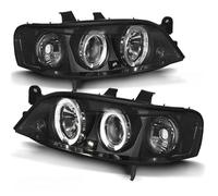 Tuning Tec Scheinwerfer Angel Eyes Per Opel Vectra B 95-98 Nero