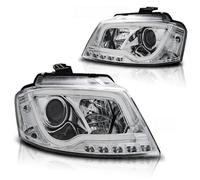 Tuning Tec Scheinwerfer DRL LED Luci Diurne Per Audi A3 8P 8PA 08-12 Crom LTI