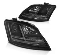 Tuning Tec Scheinwerfer DRL LED Tagfahrlicht Compatibile Audi TT 8J 06-10 Nero