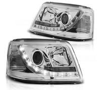 Tuning Tec Scheinwerfer LED Fendinebbia Tagfahrlicht Per VW T5 03-09 Cromati