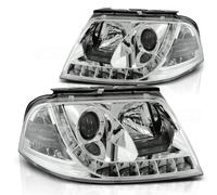 Tuning Tec Scheinwerfer LED Luci Diurne Per VW Passat 3BG 00-05 Cromato