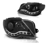 Tuning Tec Scheinwerfer LED Luci Diurne Tagfahrlicht Per VW Passat CC 08-12 Nero