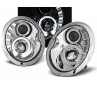 Tuning Tec Scheinwerfer LED Tagfahrlicht Optik Cromato Mini R50 R52 R53 01-06