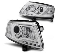 Tuning Tec XENON LED Luci Diurne Anteriori Per Audi A6 C6 (4F) 04-08 Cromate