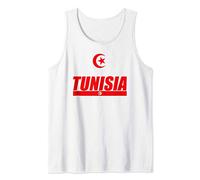 Tunisian Football Gifts Tunisienne Souvenir Flag Of Tunisia Canotta
