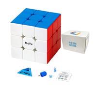 TUNJILOOL MoYu RS3M Versione Magnetica 3x3 Speed Cube Professional Stickerless Magnetic Magic Cube Versione Aggiornata