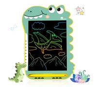 TUNJILOOL Tavoletta Grafica LCD 8.5 Pollici Lavagna Magnetica con Display Colorato,Tavoletta Grafica Bambini con Penna,Dinosauro Giocattolo Lavagnetta Cancellabile Portatile da per 3 4 5 6 Anni