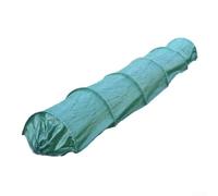 Tunnel a rete per piantare ortaggi, 3 metri, con aste di supporto in metallo, materiale PVC per protezione delle piante resistente alle intemperie e una migliore crescita delle colture (rete verde