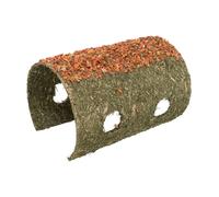 Tunnel con cereali e carota, 21×16×30cm per conigli e roditori Trixie