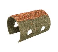 Tunnel con cereali e carota, 21×16×30cm per conigli e roditori Trixie