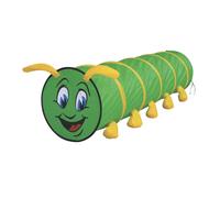 Tunnel da Gioco Ø 46x180 cm Pop-Up per Bambini Bruco Verde