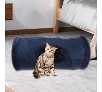 Tunnel di addestramento pieghevole per gatti con 1 pallina da gioco Letto da