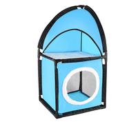 Tunnel di mobili per gatti design a doppio ponte da gioco a doppio ponte