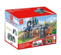 Hape Set Montagna | Con Galleria, luci e suoni | Espansione ferroviaria | Giocattolo per bambini dai 3 anni