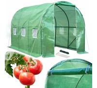 Tunnel IN Pellicola 3 × 2×2 M Serra Pe 140g UV4 Con Tür Finestre Erdschürze 6m