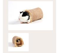 Tunnel interattivo per criceti con tubo giocattolo a scomparsa per conigli,