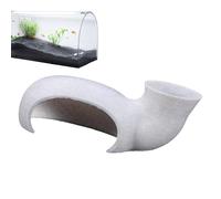 Tunnel per acquario per pesci | Grotta per acquario | Grotta per acquari Betta | per acquario, per acquari, decorazioni per acquari ad angolo, ornamento per acquario, grotta ad