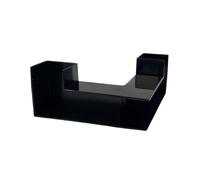 Tunnel per acquario, sotterraneo, tunnel angolare per acquario, per piccoli gamberetti, pesce, tunnel per la coltivazione di gamberetti, 12,5 x 12,5 x 5,7 cm, cavità dell'acquario e nascondiglio per