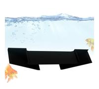 Tunnel per acquario, stabile e a forma di tunnel, grande habitat a cupola con curvo triangolare, terrazza sotterranea per gamberi, ciclidi, rettili, terrario per animali domestici