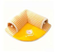 Tunnel per Gatti,Cuccia per gatti domestici,Cuccia per Gatti e Cani da Interno,con giocattolo appeso e batuffolo di cotone,Giocattoli Multifunzionali,per Animali Domestici,per Gattini e Conigli