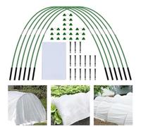 Tunnel per piante e piante resistenti alla ruggine | tunnel pieghevole di copertura per piante da giardino, telaio protettivo per alberi da frutto, agrumi, arbusti, fiori, erbe di uccelli e sch