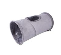 Tunnel pieghevole per gatti, cani, animali domestici, interattivo, caccia, esplorare l'intrattenimento, con pendente integrato