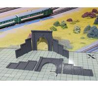 Tunnel Singolo Pista Pietra Portal Modello Ferrovia Treno Layout Tt Scala 1:120