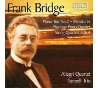 Tunnell Trio String Quartet Nos. 3 and 4, Piano Trio No. 2 (Tunnell Trio) (CD)