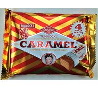 Tunnock's Cioccolato Al Latte Caramello Wafer 4 X 26.5g (Confezione da 6)