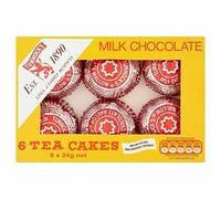 Tunnock's Milk Chocolate Tea Cakes 6 x 24 g (custodia da 12 - acquisto all'in...