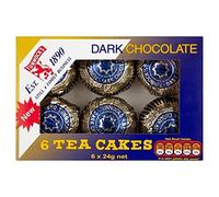 Tunnock's Pasticcini Cioccolato Fondente 6 X 24g (Confezione da 2)