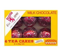 Tunnock's Tè Torte Di Cioccolato Al Latte 6 X 24g (Confezione da 6)